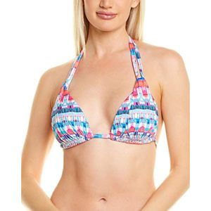 La Blanca Women's Standard Triangle Halter Bra Bikini Swimsuit Top 10